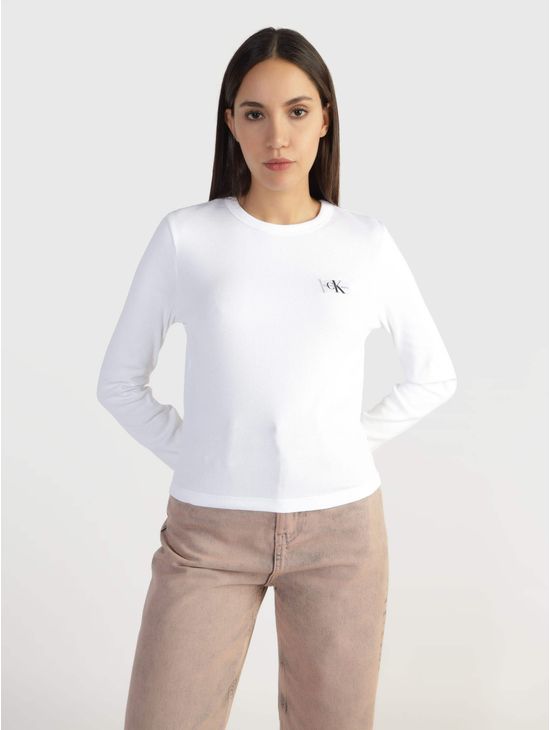 Top calvin klein discount blanco