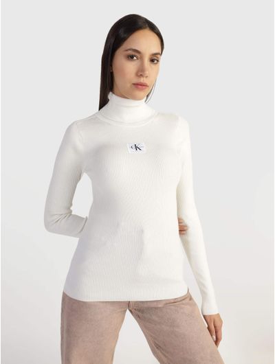 Sueter-Calvin-Klein-Mujer-Beige