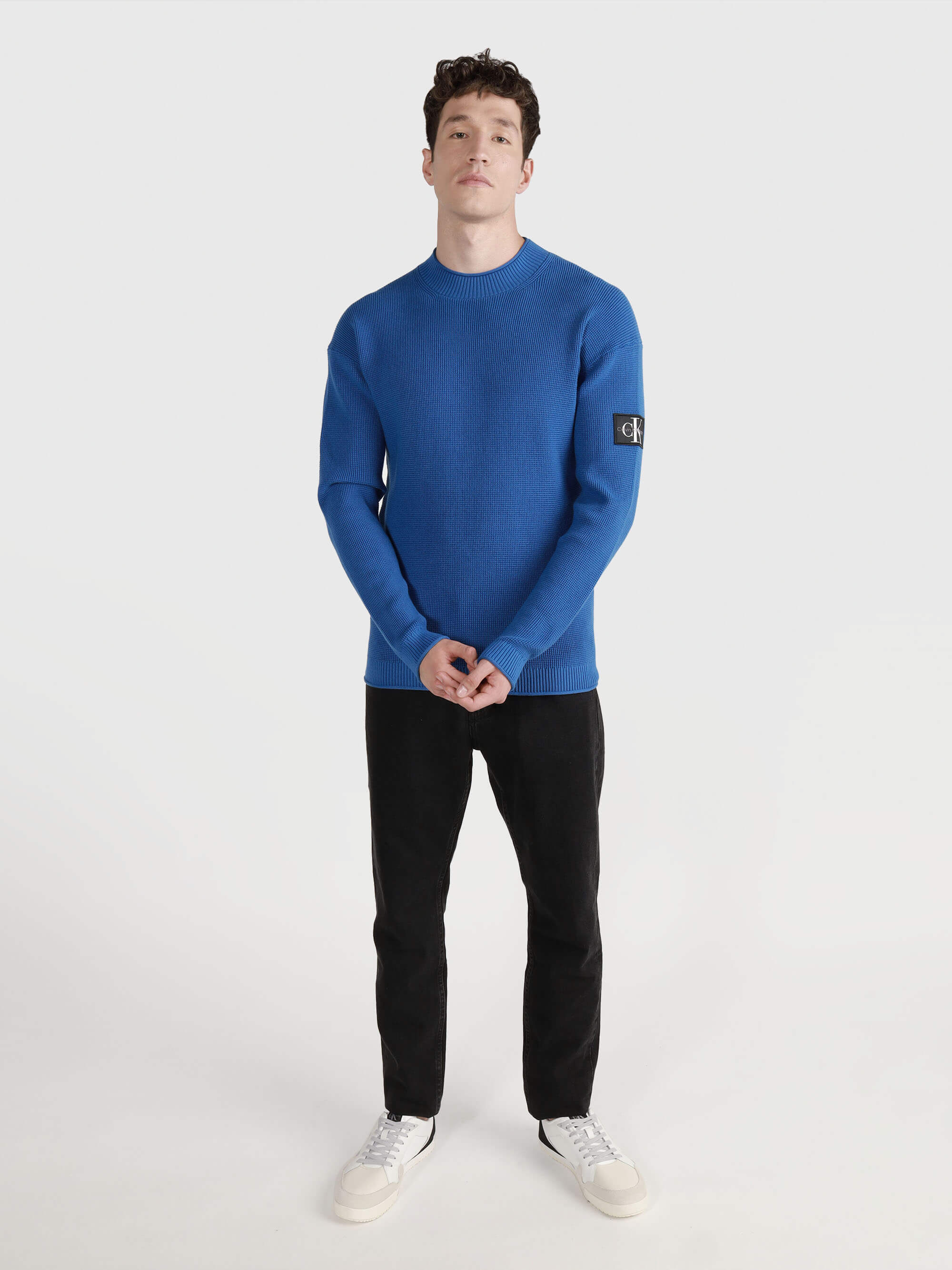 Suéter Calvin Klein Hombre Azul
