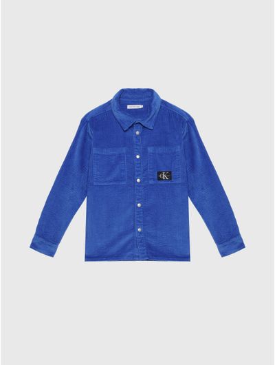 Camisa-Calvin-Klein-Niño-Azul