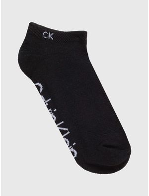 Calcetines-Calvin-Klein-Soft-No-Show-Paquete-de-3-Mujer-Negro