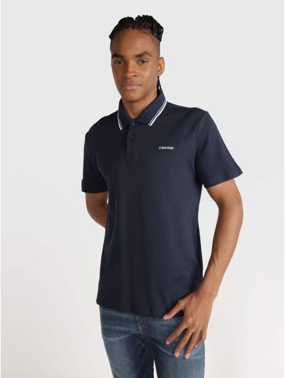 Polo-Calvin-Klein-Hombre-Azul-Marino