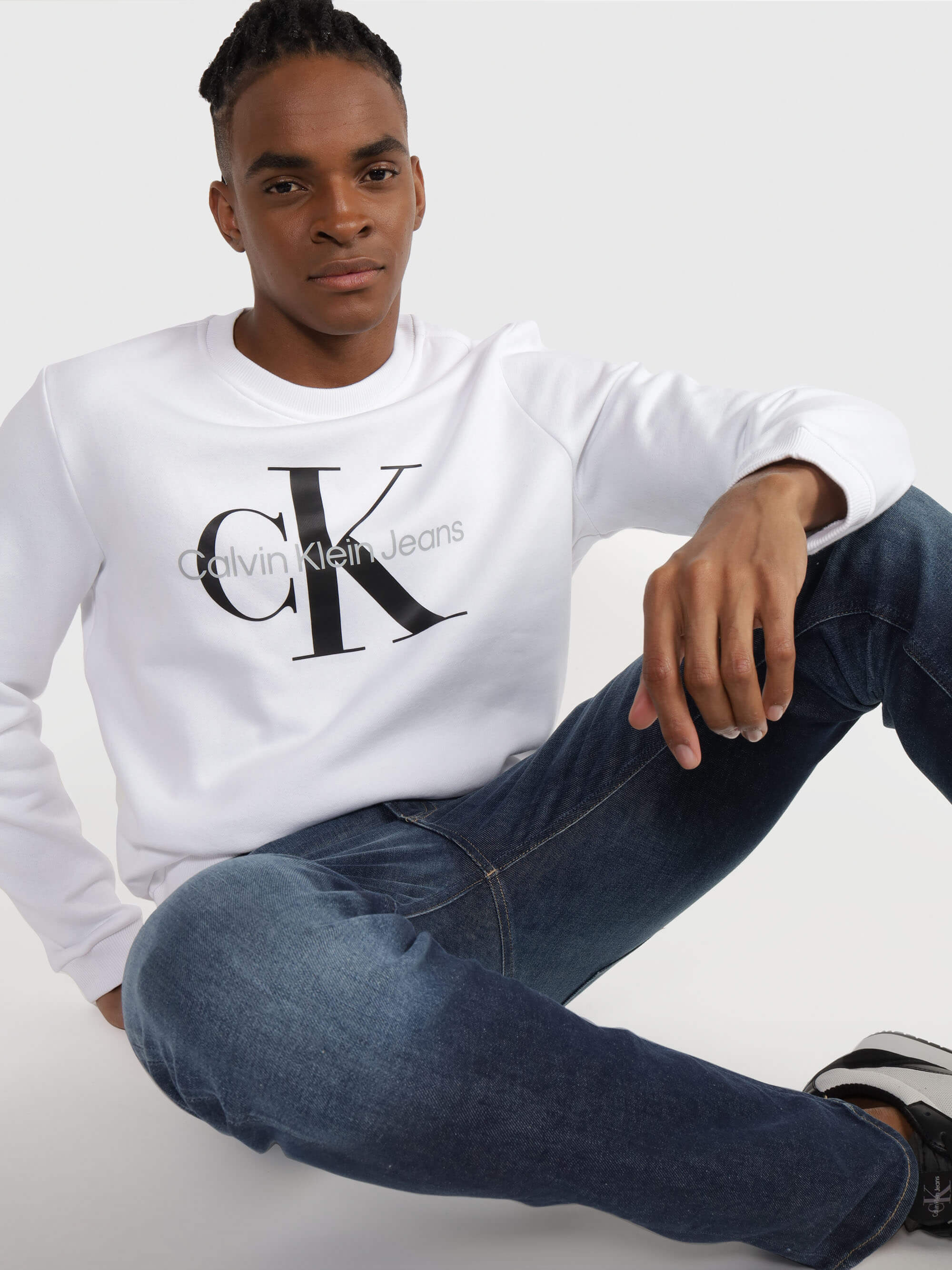 Calvin Klein Sudadera Calvin Klein Hombre Blanco | Paseo Interlomas Mall