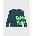 Playera-Calvin-Klein-Niño-Verde