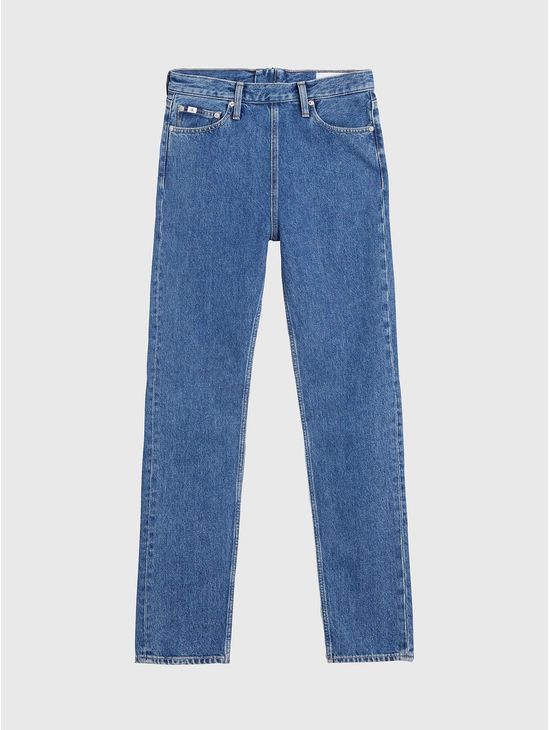 Jeans-Calvin-Klein-Slim-Straight-Mujer-Azul