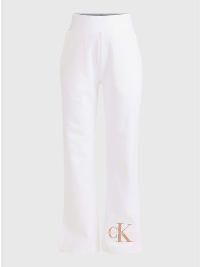 Pants-Calvin-Klein-con-Logo-Mujer-Blanco