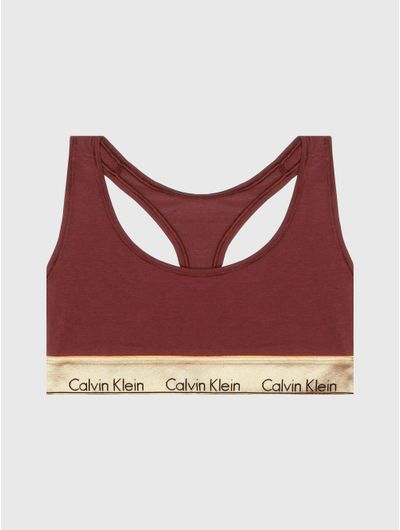Bralette-Calvin-Klein-Modern-Cotton-Mujer-Rojo