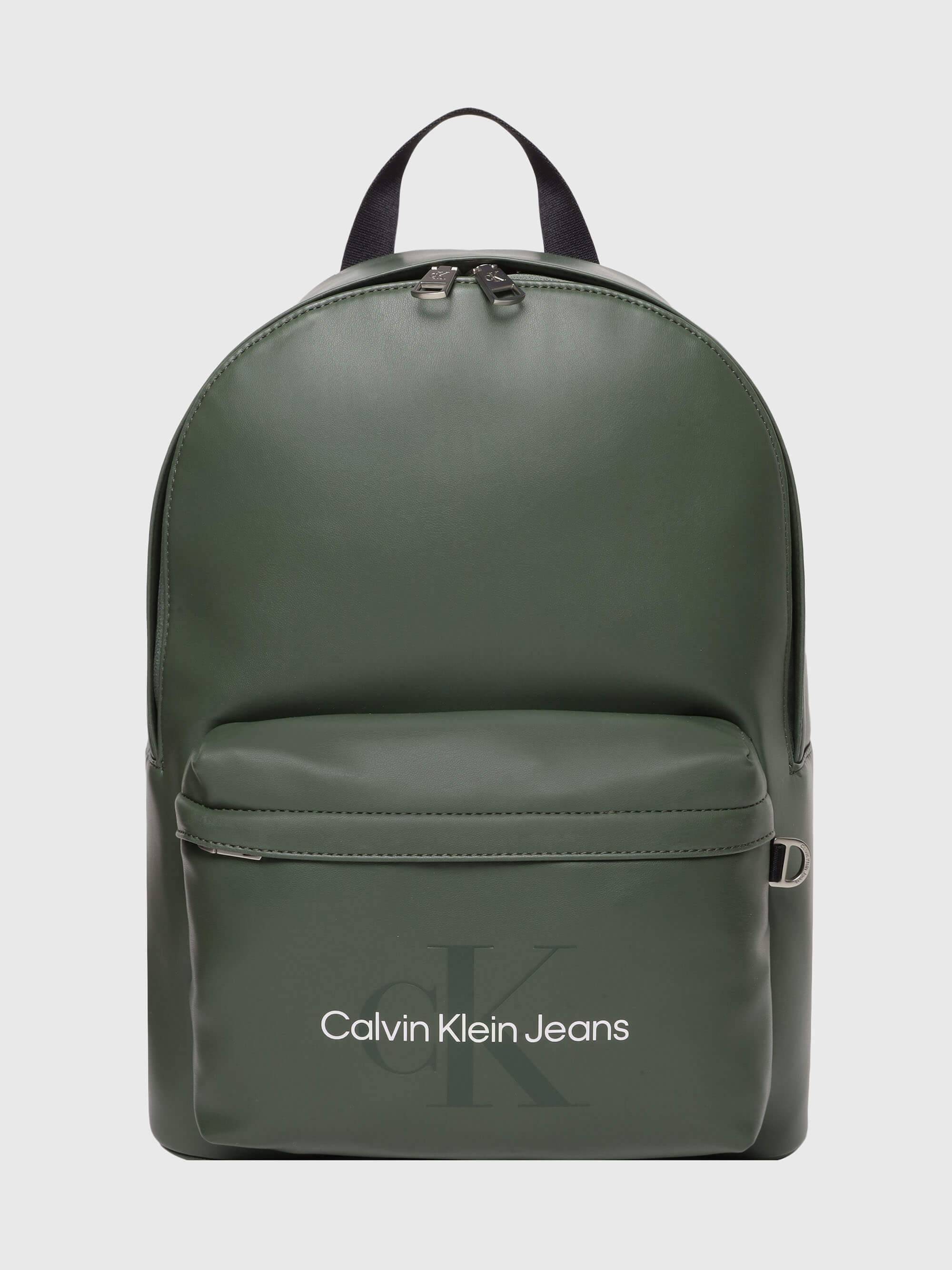 Mochila Calvin Klein con Logo Hombre Verde Olivo - Talla: Unitalla