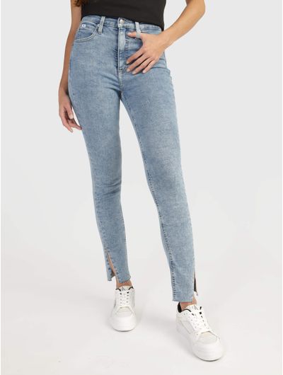 Jeans-Calvin-Klein-Skinny-Mujer-Azul