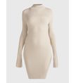 Vestido-Calvin-Klein-Acanalado-Mujer-Beige