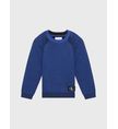Sueter-Calvin-Klein-Jaspeado-Niño-Azul