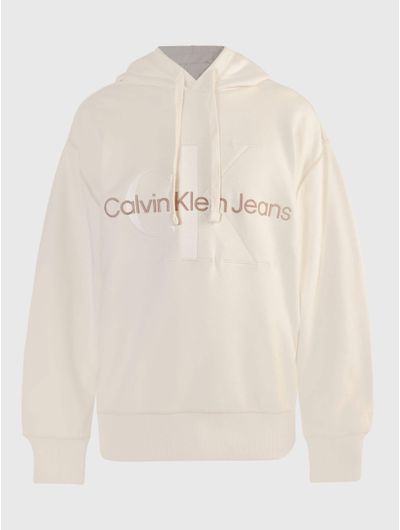 Sudadera-Calvin-Klein-con-Monograma-Hombre-Beige