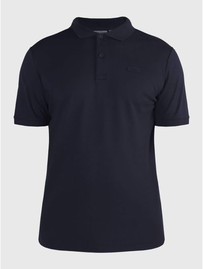 Polo-Calvin-Klein-Smooth-Cotton-Hombre-Azul-Marino