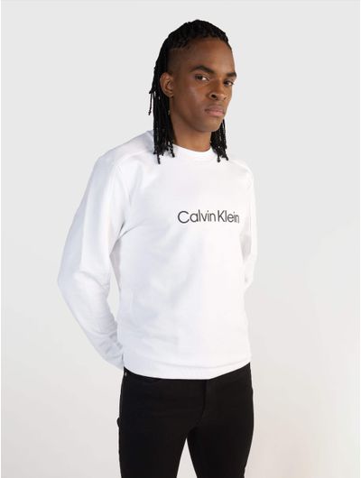Sudadera-Calvin-Klein-con-Logo-Hombre-Blanco