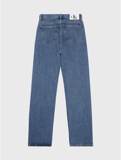 Jeans-Calvin-Klein-Authentic-Boot-High-Rise-Mujer-Azul