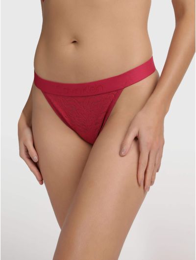 Tanga-Calvin-Klein-Intrinsic-High-Leg-Mujer-Rojo