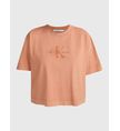 Playera-Calvin-Klein-con-Logo-Mujer-Naranja