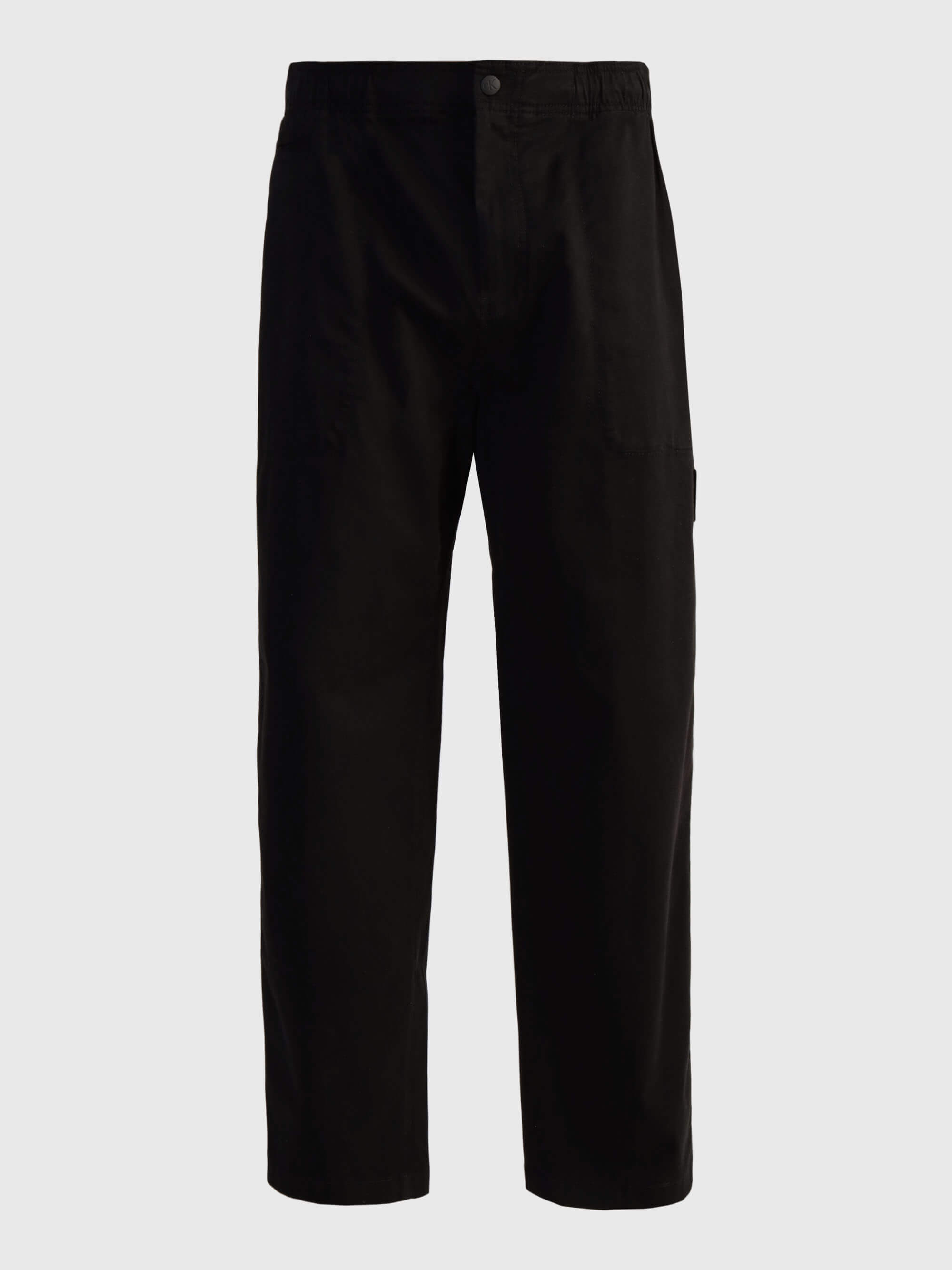 Pantalón Calvin Klein con Monograma Hombre Negro