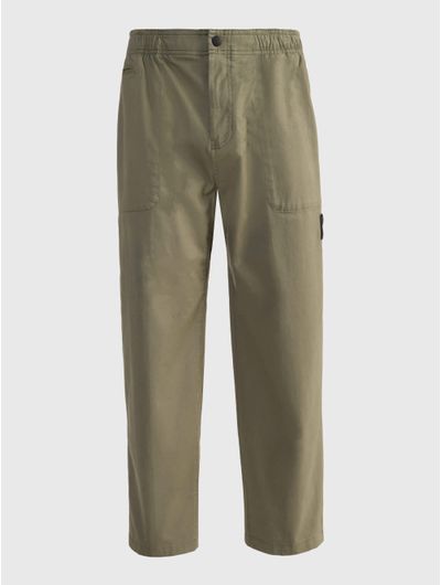 Pantalon-Calvin-Klein-con-Monograma-Hombre-Verde-Olivo