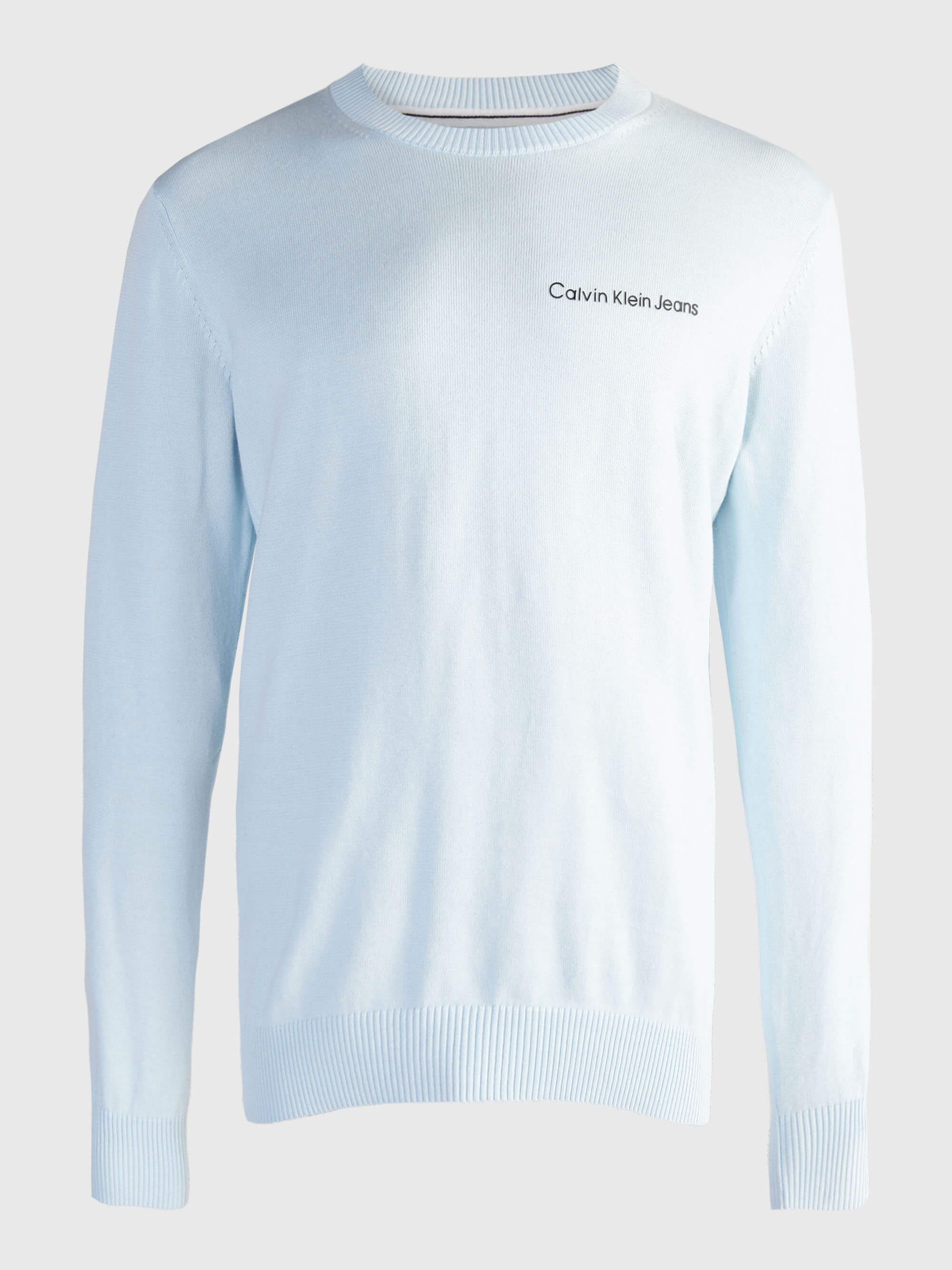 Suéter Calvin Klein con Logo Hombre Azul