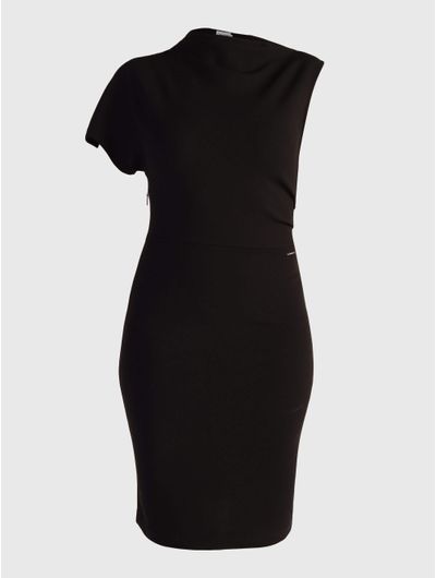 Vestido-Calvin-Klein-Irregular-Mujer-Negro
