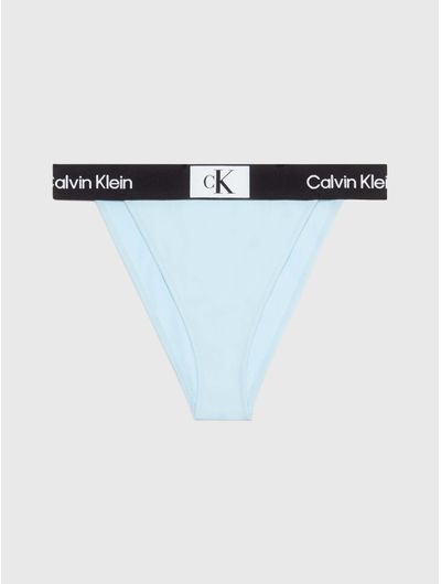 Bikini-Calvin-Klein-CK-1996-de-Traje-de-Baño-Mujer-Azul