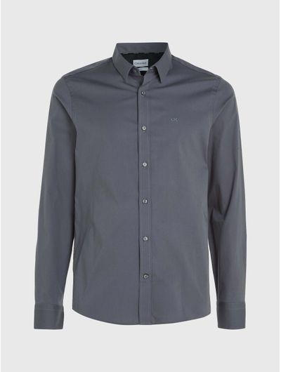 Camisa-Calvin-Klein-Slim-Fit-Hombre-Gris
