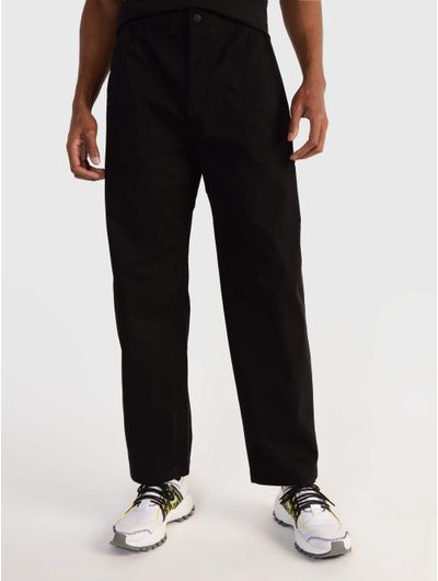 Pantalon-Calvin-Klein-con-Monograma-Hombre-Negro