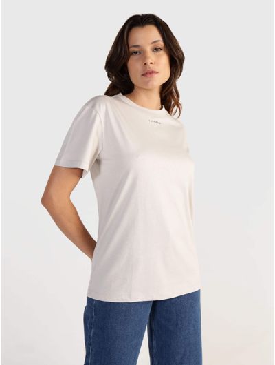 Playera-Calvin-Klein-con-Logotipo-Mujer-Gris