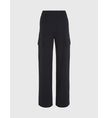 Pantalon-Calvin-Klein-Cargo-Straight-Fit-Mujer-Negro