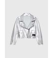 Chamarra-Calvin-Klein-Biker-Niña-Plateado