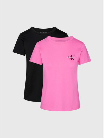 Playeras-Calvin-Klein-Paquete-de-2-Mujer-Multicolor