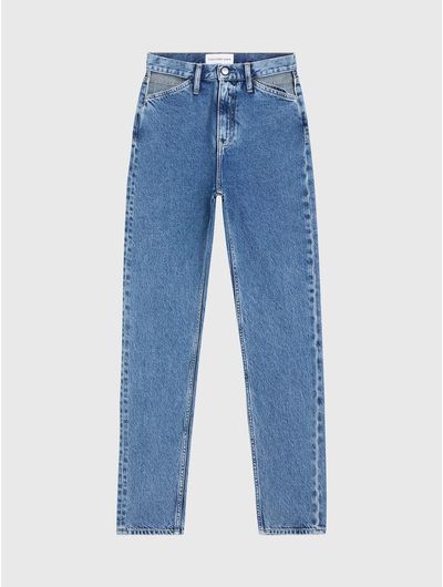 Jeans-Calvin-Klein-Slim-Cut-Out-Mujer-Azul
