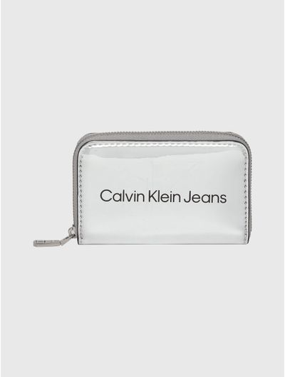 Cartera-Calvin-Klein-Logo-Mujer-Plateado