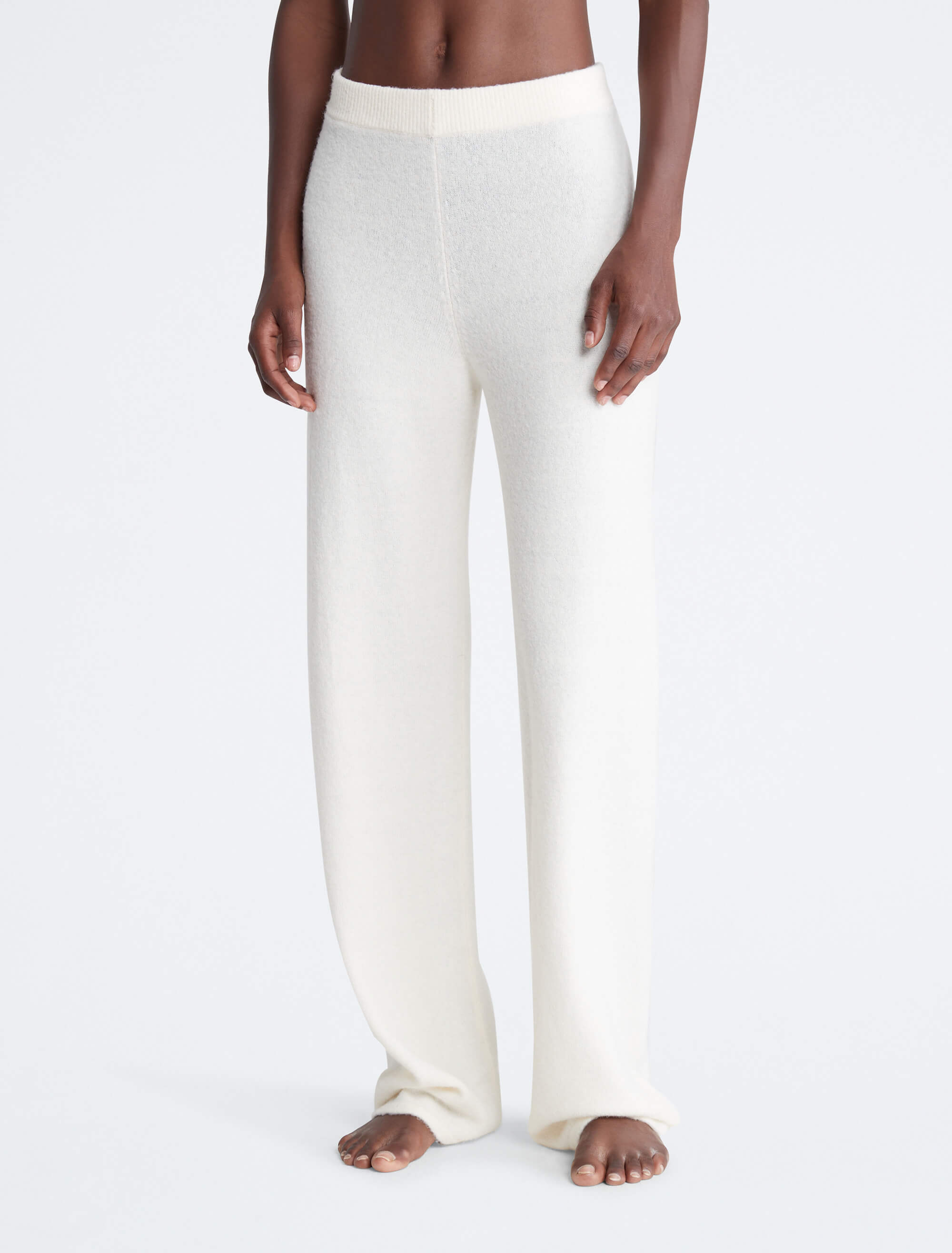 Pantalón Calvin Klein de Pijama Mujer Blanco