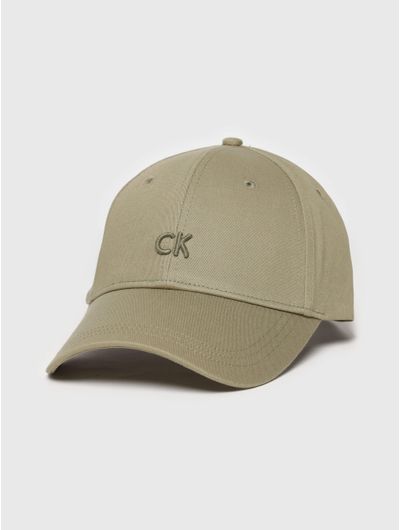 Gorra-Calvin-Klein-Monograma-Verde-Olivo