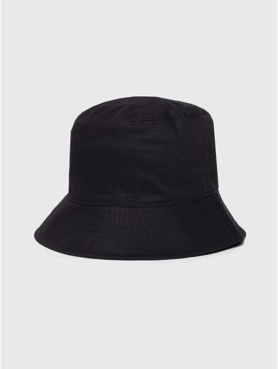 Bucket-Calvin-Klein-Logo-Mujer-Negro