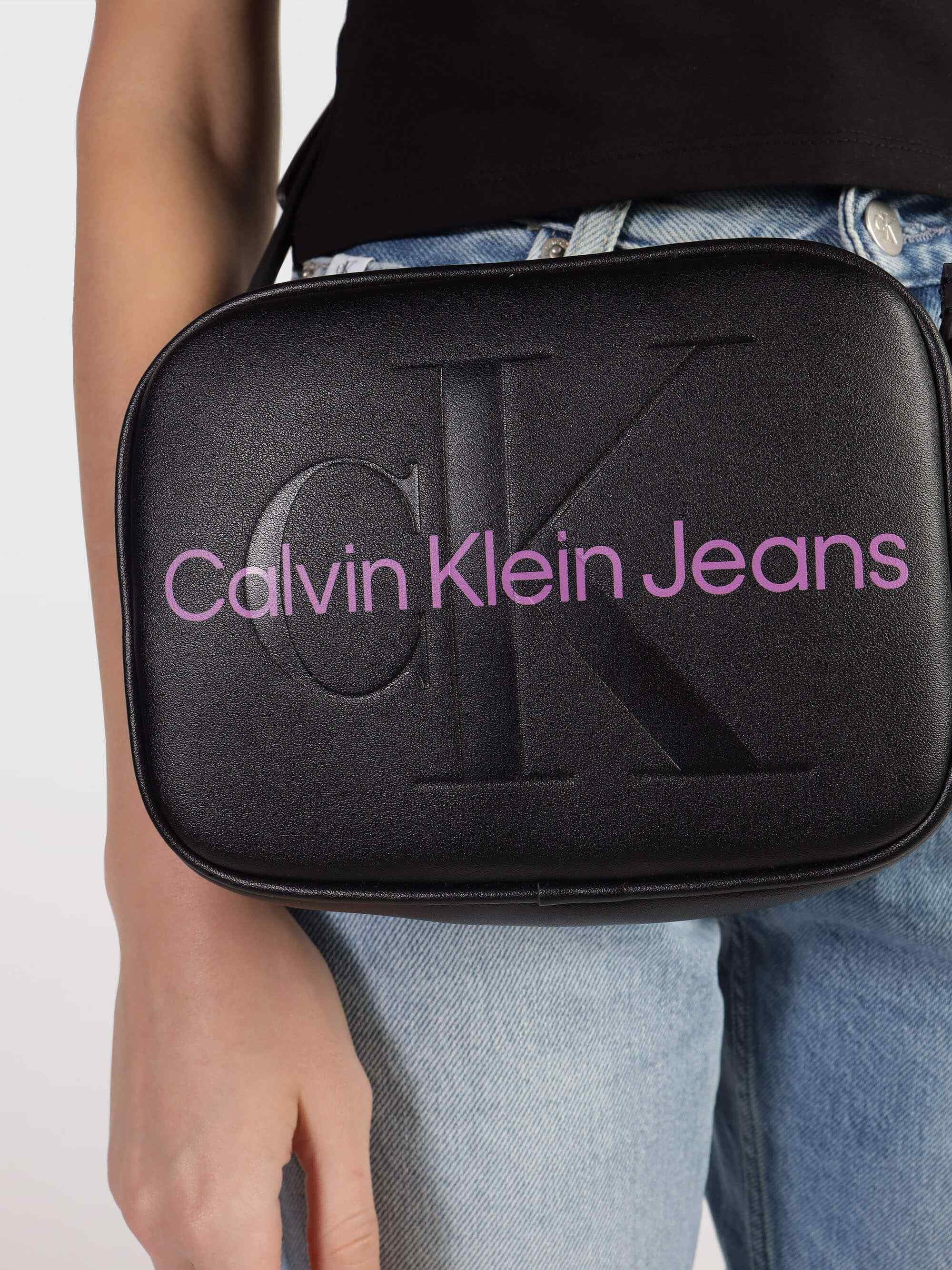 Bolsa Calvin Klein Crossbody Mujer Negro - Talla: Única