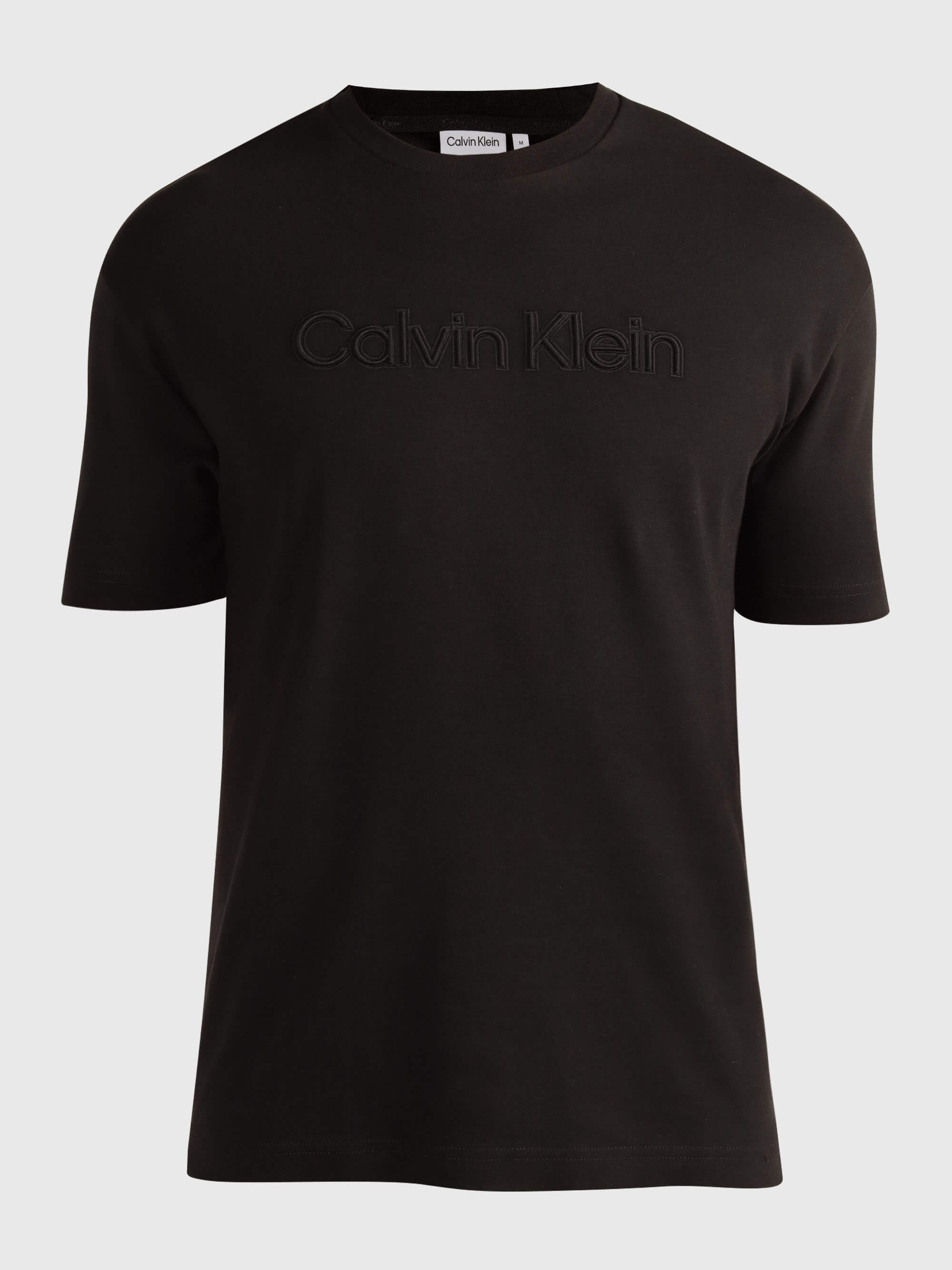 Playera Calvin Klein Logotipo Hombre Negro