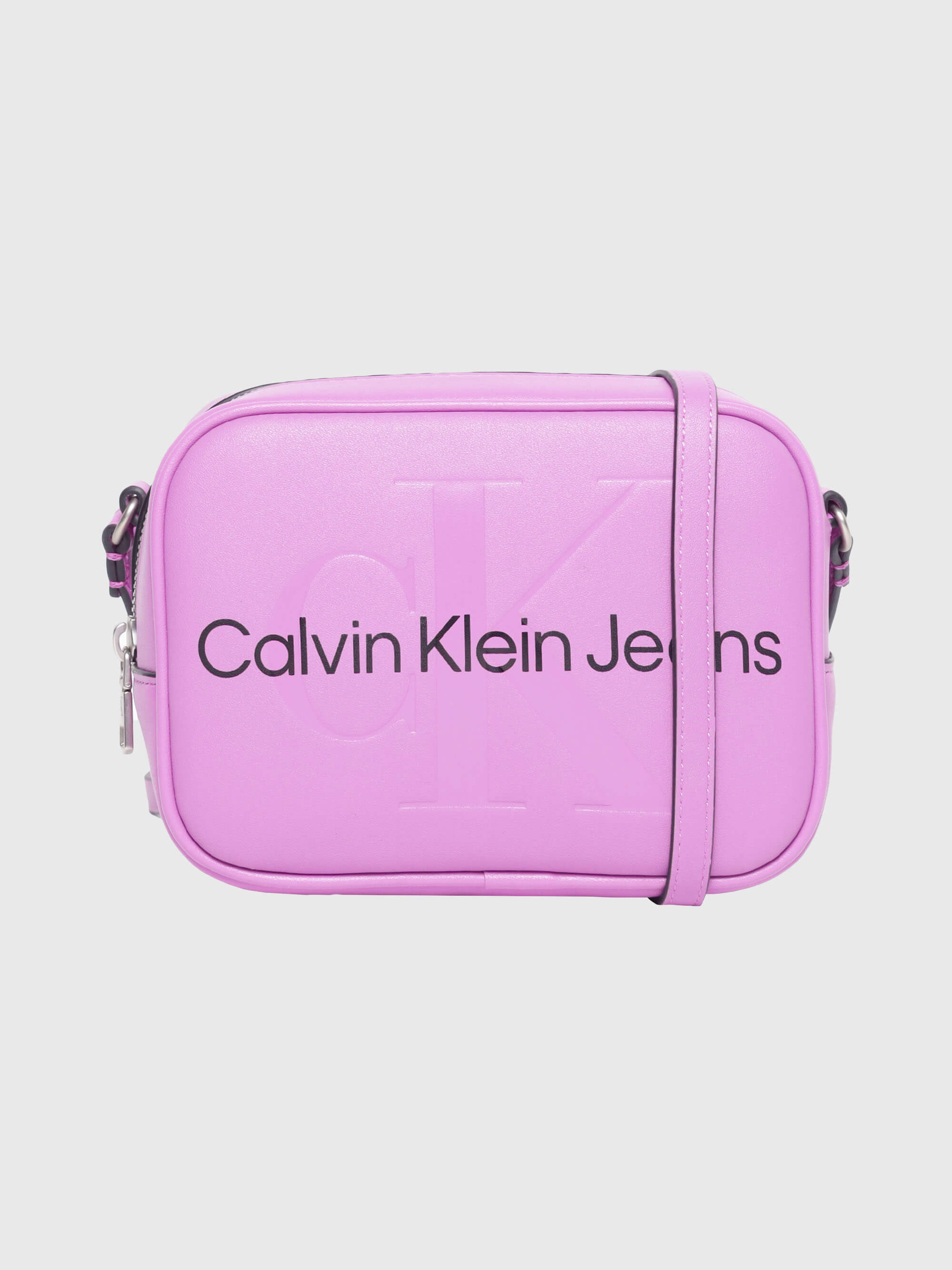 Bolsa Calvin Klein Crossbody Mujer Morado - Talla: Única
