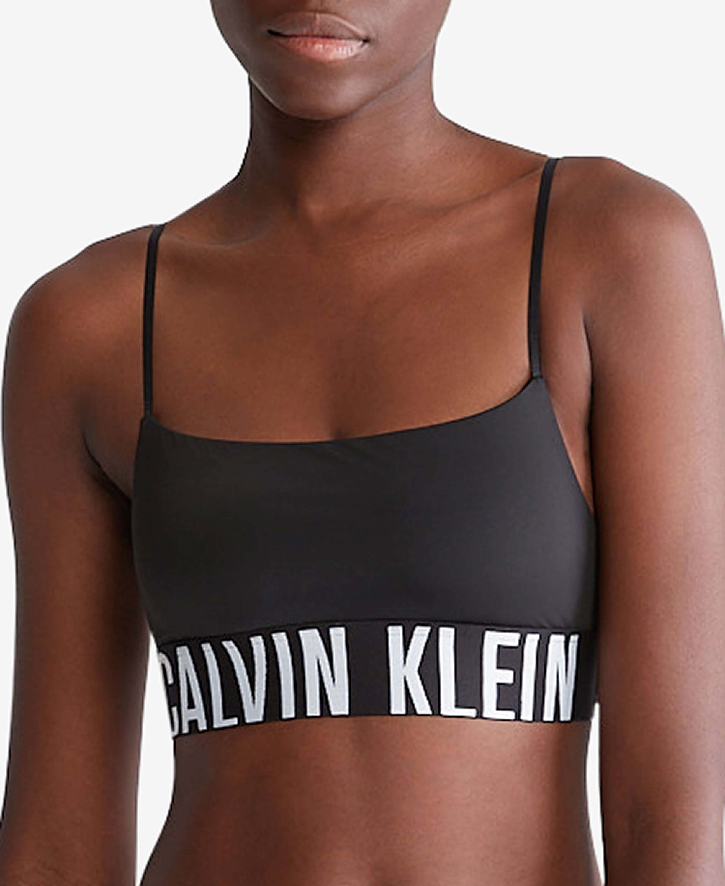 Bralette Calvin Klein Intense Power Mujer Negro