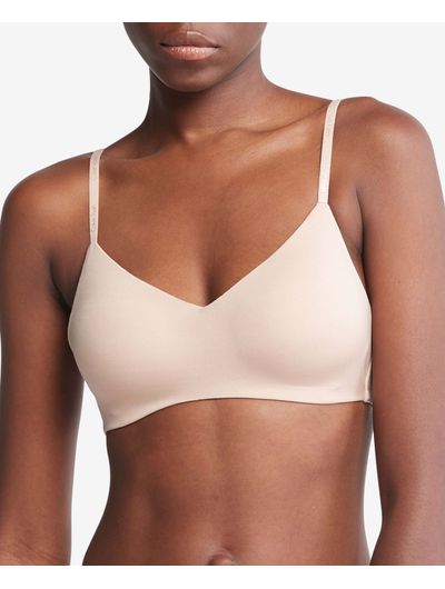 Bralette-Calvin-Klein-Lightly-Lined-Mujer-Beige