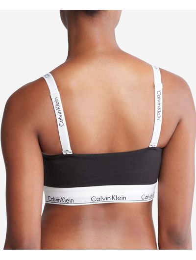 Bralette-Calvin-Klein-Modern-Cotton-Bandeau-Mujer-Negro