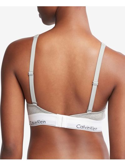 Bralette-Calvin-Klein-Modern-Cotton-Mujer-Gris