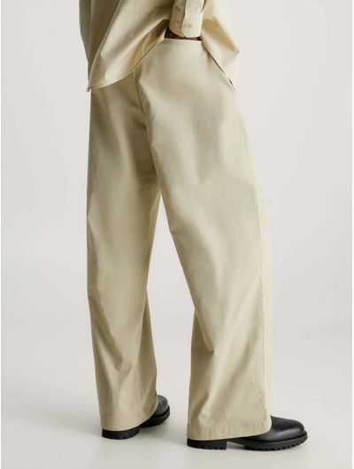 Pantalon-Calvin-Klein-Relaxed-Hombre-Beige