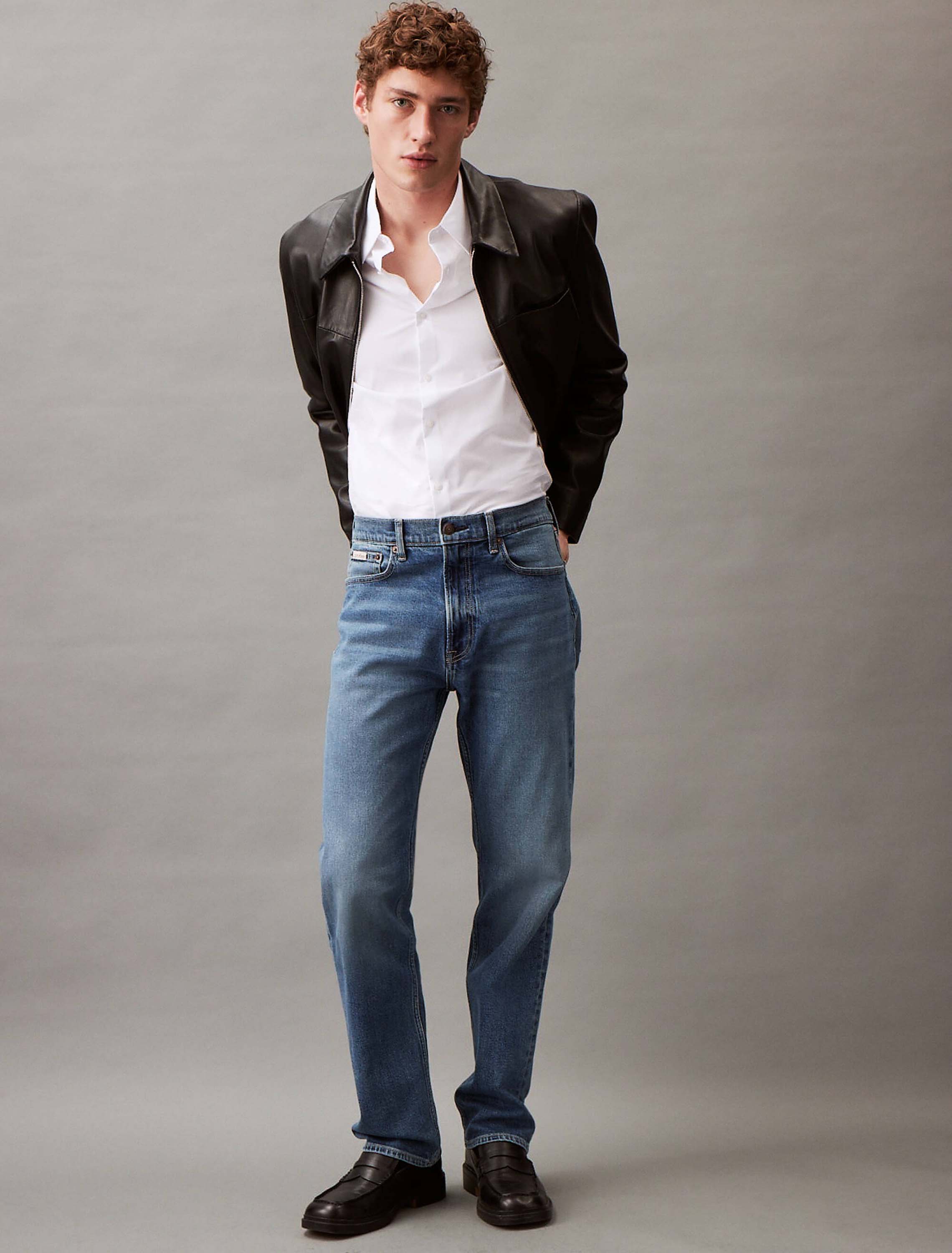 Jeans Calvin Klein Slim Hombre Azul