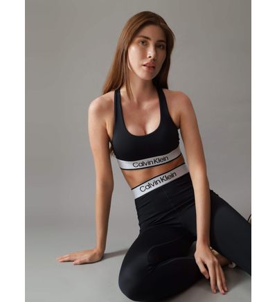 Top Calvin Klein Deportivo Mujer Negro