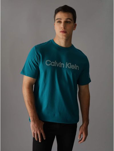 Playera-Calvin-Klein-Logo-Hombre-Azul