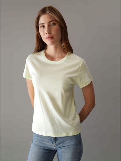Playera-Calvin-Klein-Monograma-Mujer-Verde
