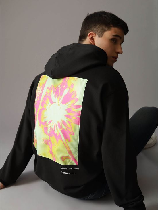 Sudadera-Calvin-Klein-Logo-Hombre-Negro